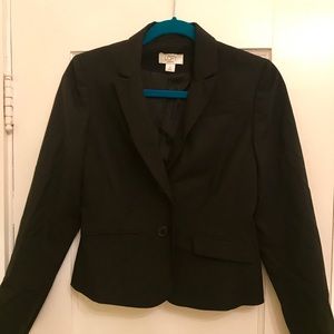 Ann Taylor Loft Black Blazer